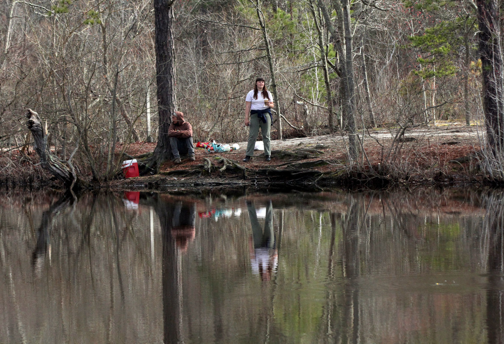 Trout fishing at Birch Grove